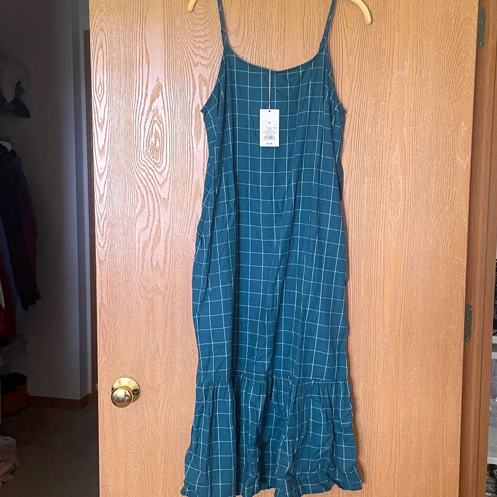 NWT- A New Day Checkered Dress (Medium)